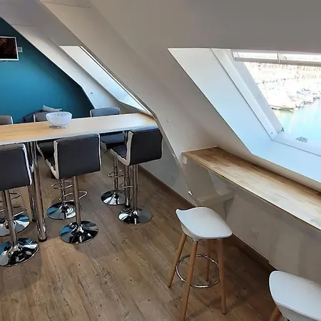 Loft - Duplex Les Pieds Dans L'eau Vue Mer * Saint-Vaast-la-Hougue